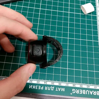 Kẹp đèn hậu xe đạp bằng cao su