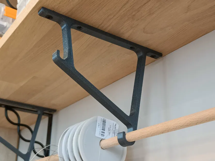 Giá đỡ thanh gài dưới kệ (có mô hình tùy chỉnh) - Image 1