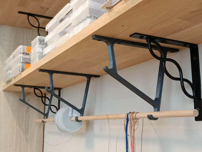 Giá đỡ thanh gài dưới kệ (có mô hình tùy chỉnh) - Image 3