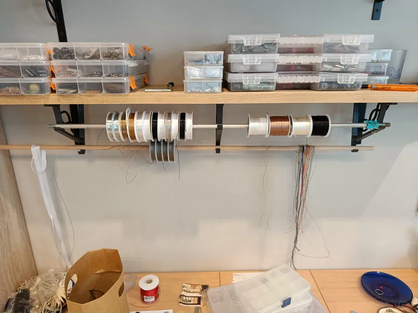 Giá đỡ thanh gài dưới kệ (có mô hình tùy chỉnh) - Image 4