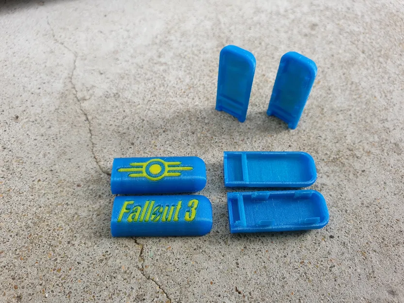 Nắp bọc dây giày Fallout 3 kiểu snap fit - Image 1