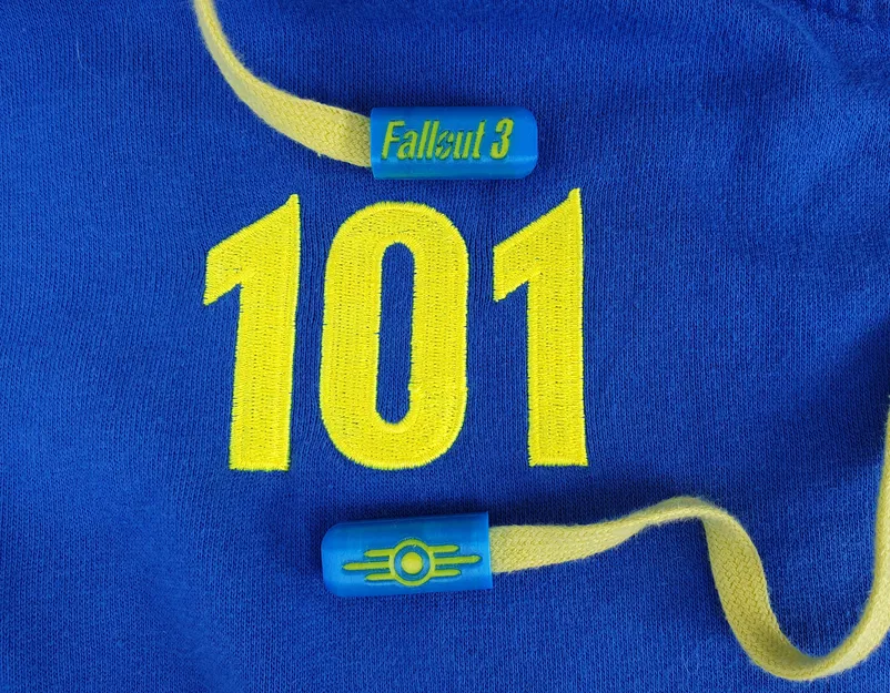 Nắp bọc dây giày Fallout 3 kiểu snap fit - Image 2