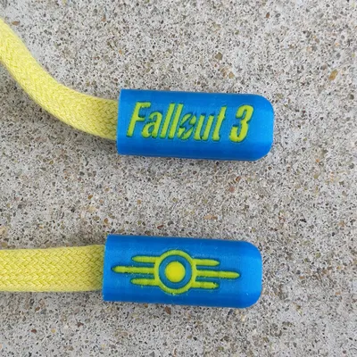 Nắp bọc dây giày Fallout 3 kiểu snap fit