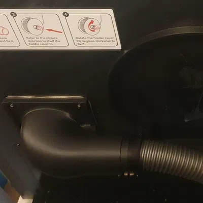 Adapter Ống Hút Bụi QIDI X-Max 3