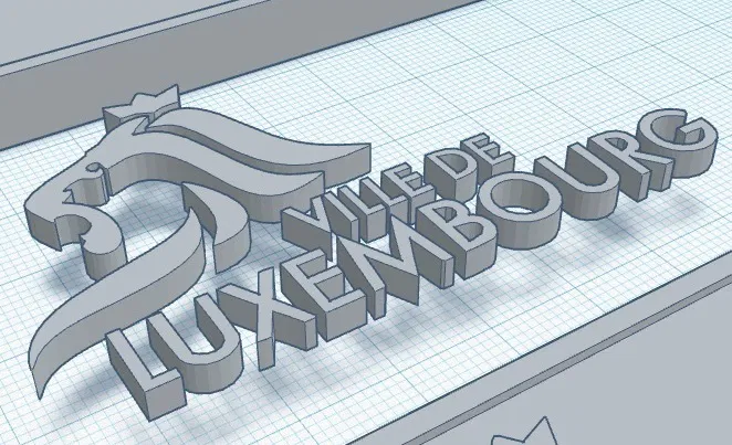 Logo Thành Phố Luxembourg (Vill de Luxembourg) - Image 3