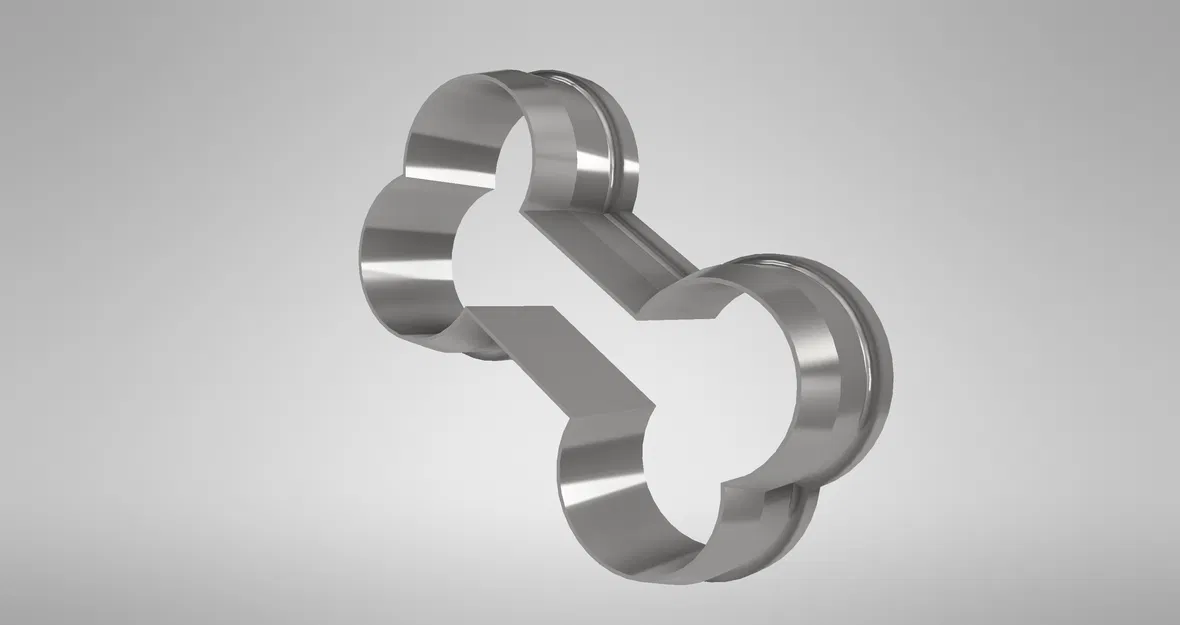 Khuôn Cắt Bánh Hình Xương Chó (In Ra Là Xài Được Ngay) - Image 5