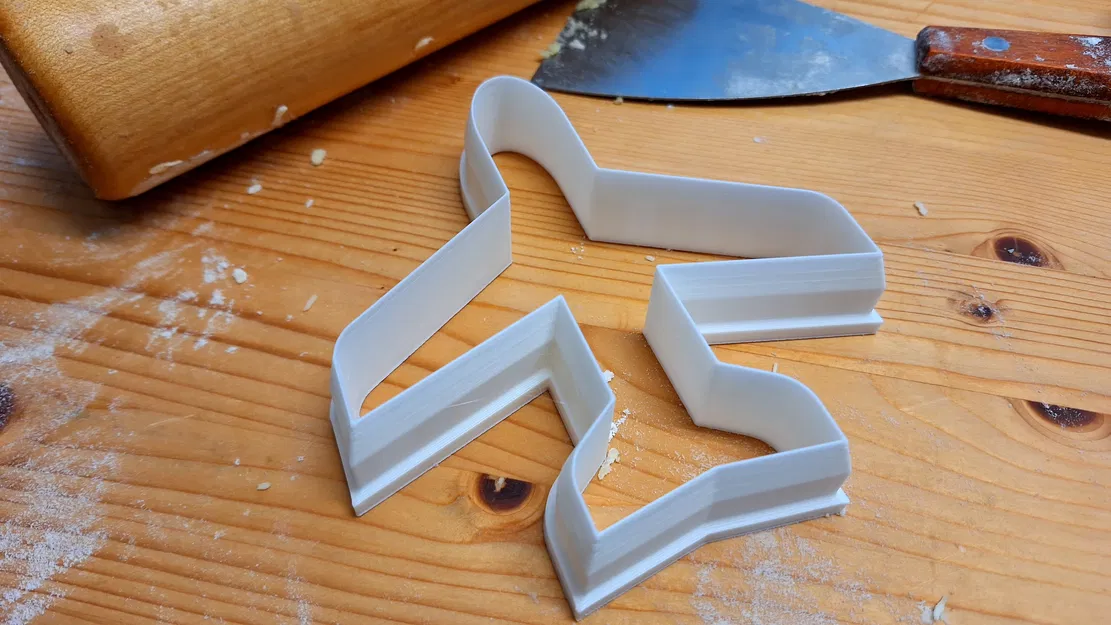 Khuôn Cắt Bánh Hình Máy Bay (In Dễ, Cắt Ngon) - Image 1