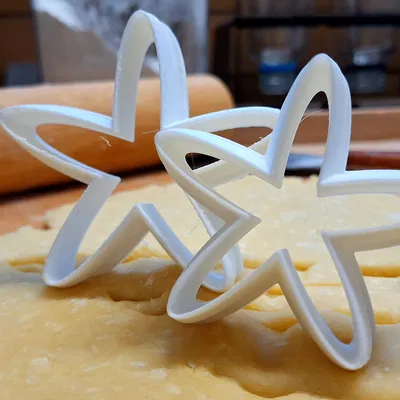 Khuôn Cắt Bánh Hình Sao Biển (Cắt Dễ Dàng)