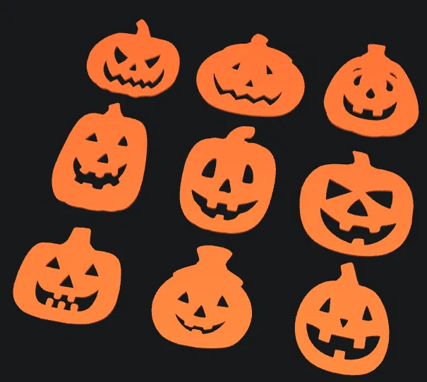 Bí Ngô Halloween 2D - Image 1