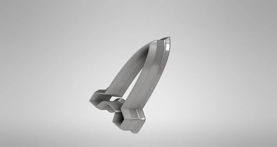 Khuôn Cắt Bánh Hình Tên Lửa (Cắt Ngon Lành) - Image 3