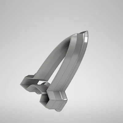 Khuôn Cắt Bánh Hình Tên Lửa (Cắt Ngon Lành)