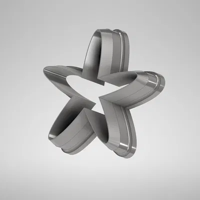 Khuôn Cắt Bánh Hình Sao Biển (Cắt Dễ Dàng)