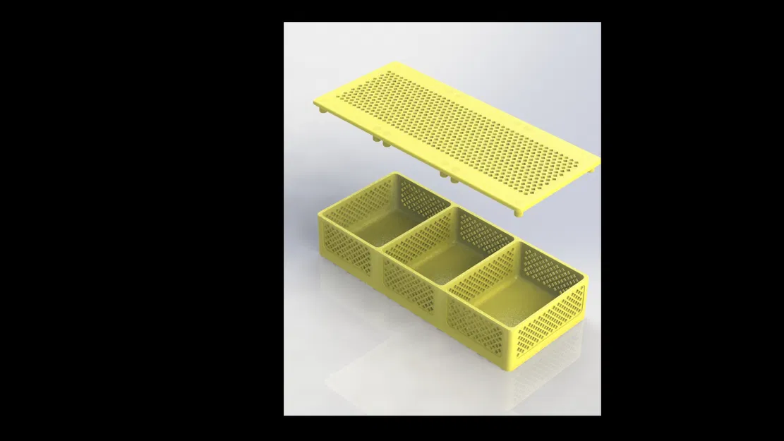 Hộp đựng Silca gel (160x70x32 mm) - Image 1