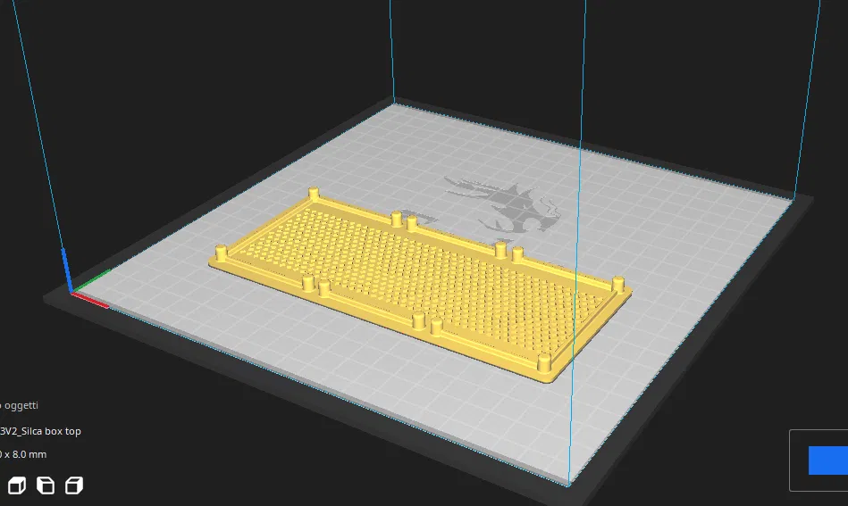 Hộp đựng Silca gel (160x70x32 mm) - Image 2