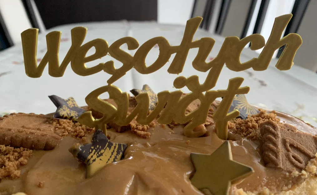 Topper Chúc Mừng Giáng Sinh - Image 1