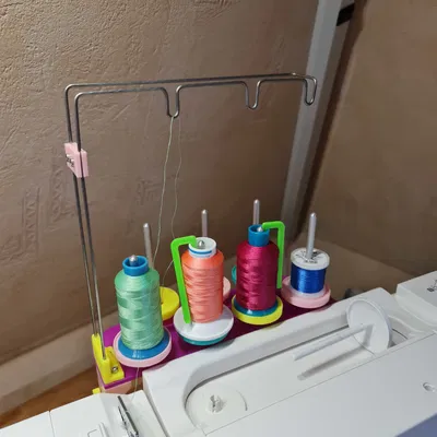 Giá đỡ 7 cuộn chỉ cho máy thêu Janome