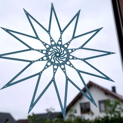 Ngôi sao, chỉ 1.4g filament, trang trí Giáng sinh