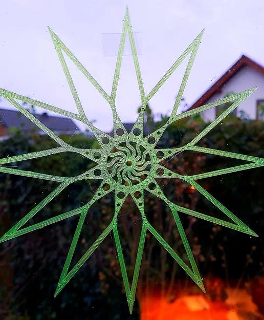 Ngôi sao, chỉ 1.4g filament, trang trí Giáng sinh - Image 3