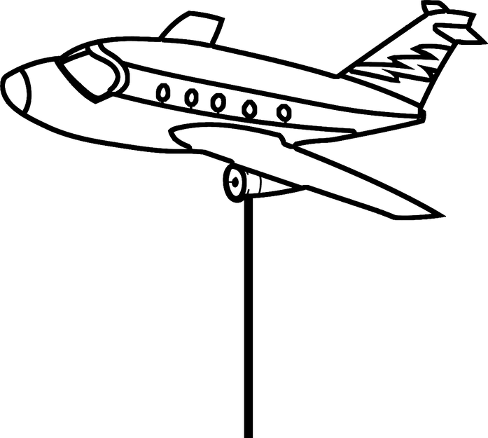 Mô hình máy bay trang trí bánh - Image 2