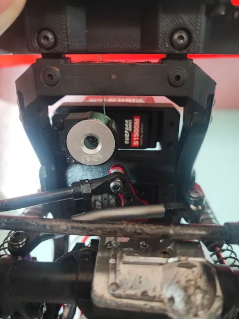 Giá Đỡ Servo Lái và Servo Tời (Winch) cho TRX4 - Image 4