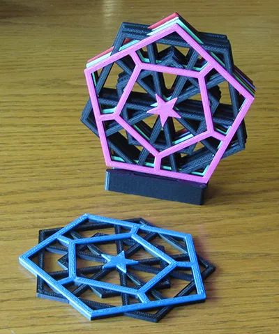 Đế Lót Ly Hình Sao Ngũ Giác - Image 1