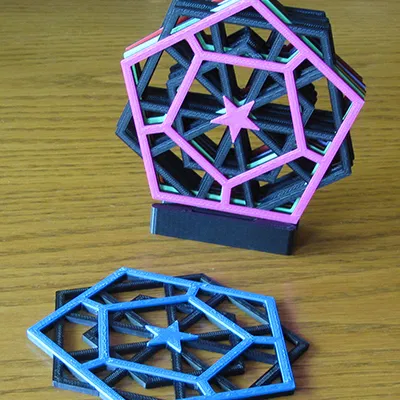 Đế Lót Ly Hình Sao Ngũ Giác