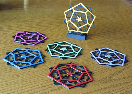 Đế Lót Ly Hình Sao Ngũ Giác - Image 3