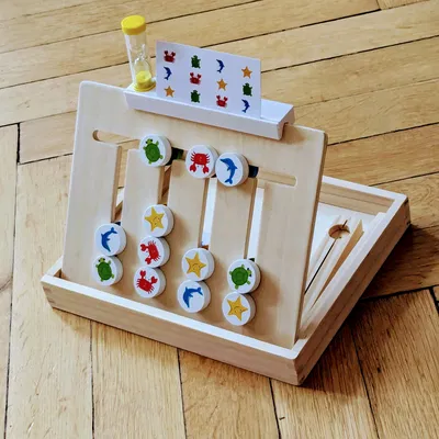 Đế Cài Thẻ/Đồng Hồ Bấm Giờ Phía Trên Cho Trò Chơi Xếp Hình Playtive