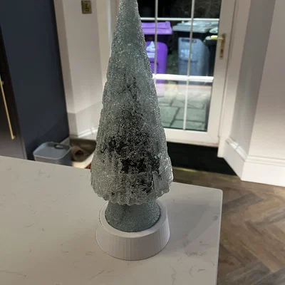 Chân đế giấu pin đèn cây thông Noel