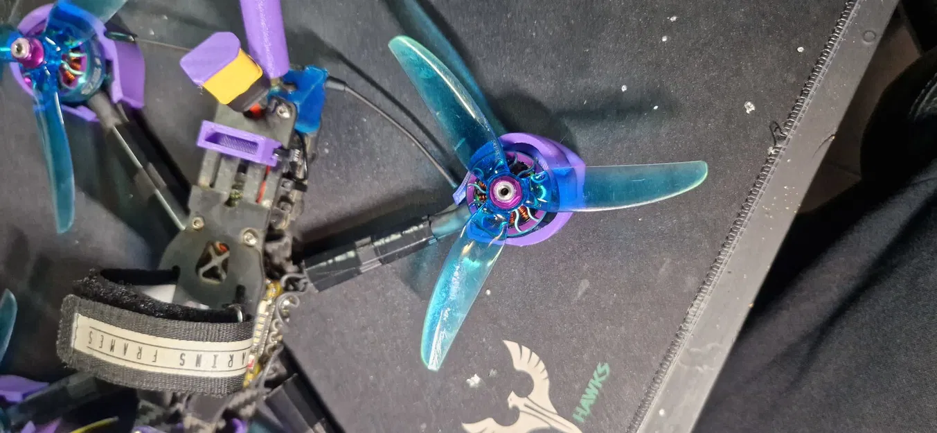 Tấm che cánh tay và bảo vệ động cơ cho TBS Source One V5 - Image 4