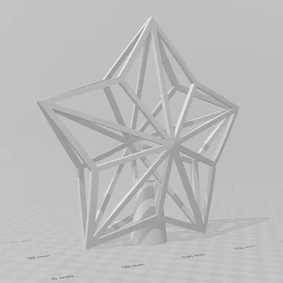 Mô hình ngôi sao Chúc mừng năm mới