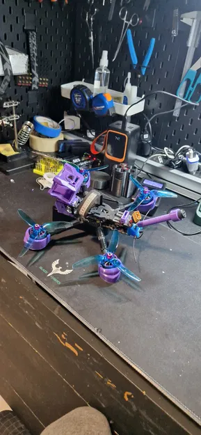 Tấm che cánh tay và bảo vệ động cơ cho TBS Source One V5 - Image 5