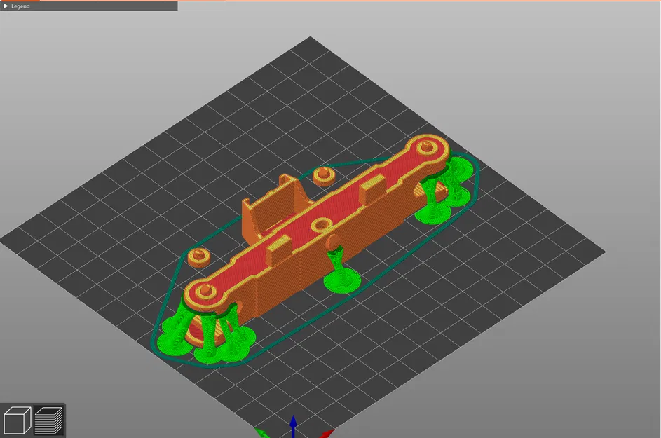 Trục sau Bruder Lexion780 - Image 3