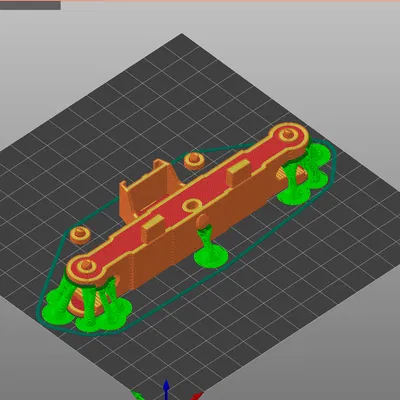 Trục sau Bruder Lexion780