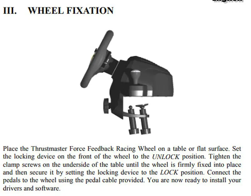 Chụp Chống Trượt Kẹp Vô Lăng Đua Xe Thrustmaster / Guillemot GT Force Feedback - Image 5