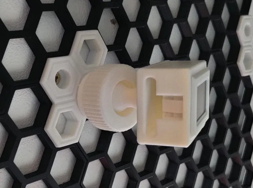 Đế Gắn Cảm Biến Nhiệt Độ Độ Ẩm Có Khớp Bi Cho Tường Lưu Trữ Honeycomb - Image 2