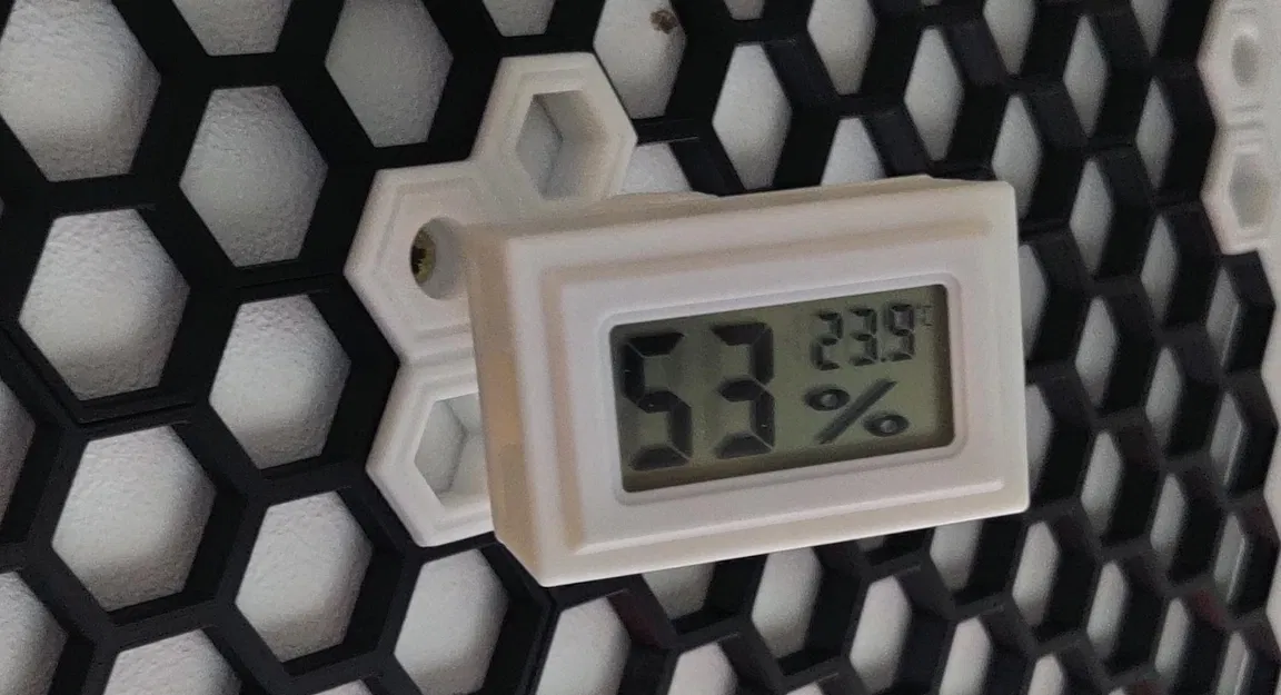 Đế Gắn Cảm Biến Nhiệt Độ Độ Ẩm Có Khớp Bi Cho Tường Lưu Trữ Honeycomb - Image 3