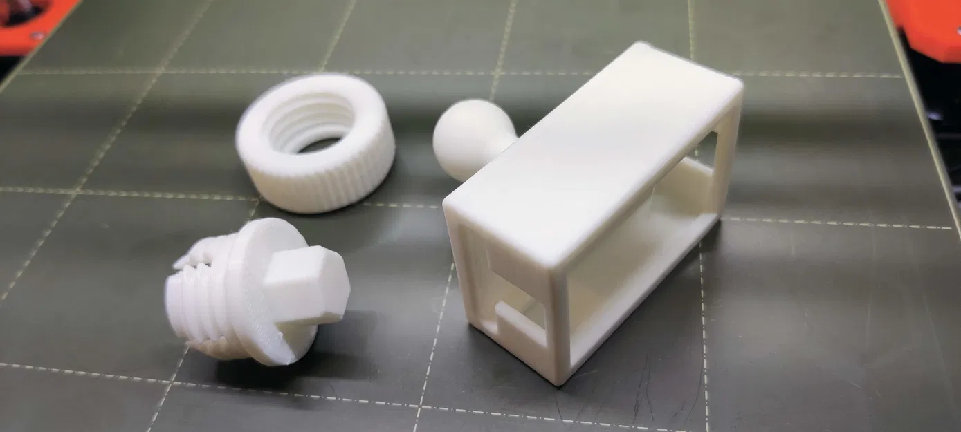 Đế Gắn Cảm Biến Nhiệt Độ Độ Ẩm Có Khớp Bi Cho Tường Lưu Trữ Honeycomb - Image 5