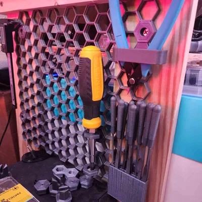 Giá Đựng Dũa Central Forge Cho Tường Lưu Trữ Honeycomb