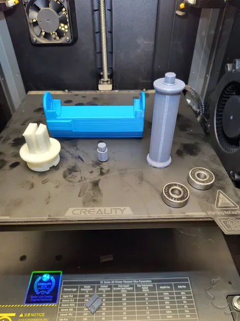 Bánh Xe Bi Đỡ Vòng Bi Ván Trượt Cho Hộp Đựng Cuộn Dây Creality K1 - Image 1