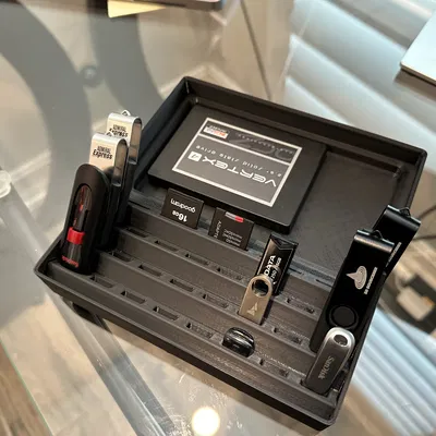 Gridfinity - Kệ Đựng USB (4x4x4)