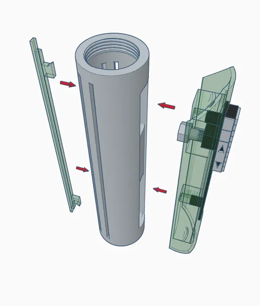 Thanh kiếm ánh sáng Kanan Jarrus - có bộ phát xạ tháo nhanh - Image 8