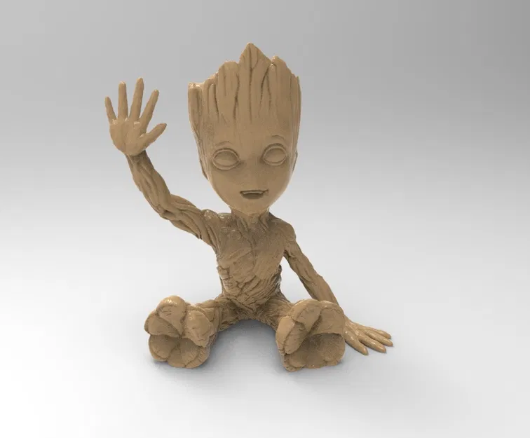 Bé Groot Vui Vẻ Rỗng Ruột - Image 2