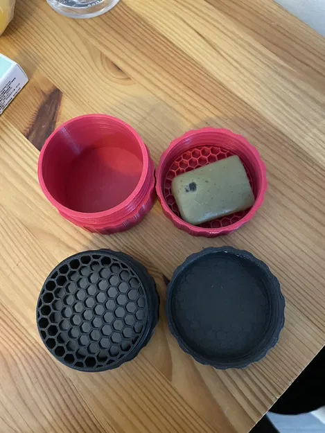 Hộp Đựng Xà Bông Du Lịch Có Khay Thoát Nước - Image 1