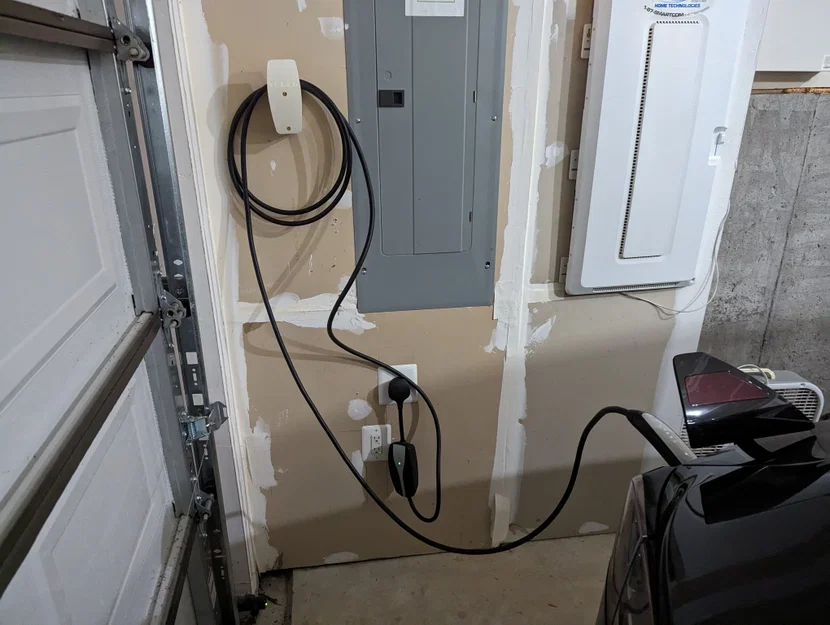 Mini Tesla Wall Connector giữ/tổ chức phích cắm Mobile Connector - Image 4