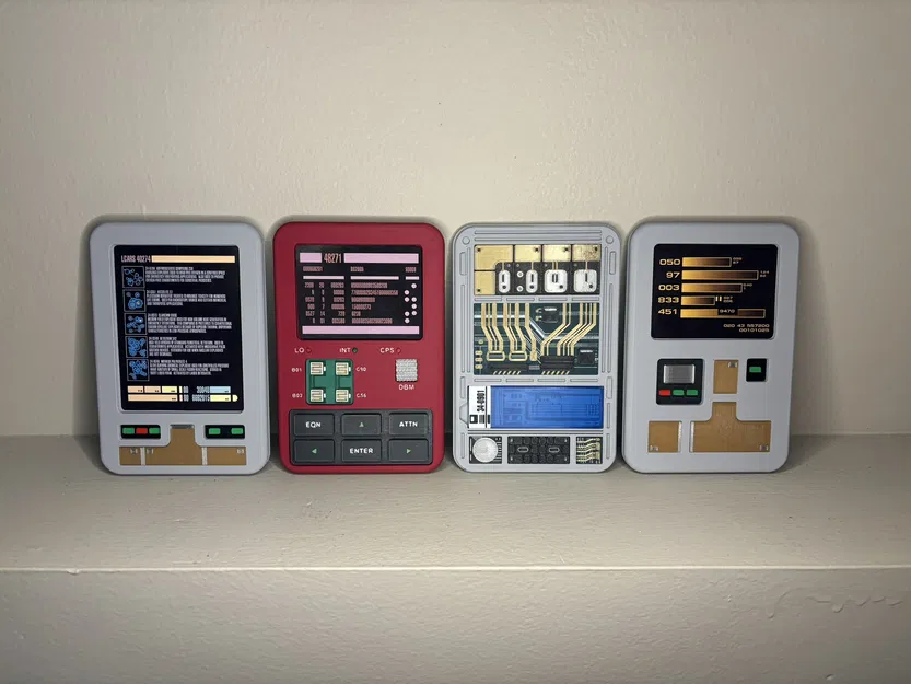 Star Trek TNG PADD Nhỏ Biến Thể - Image 1