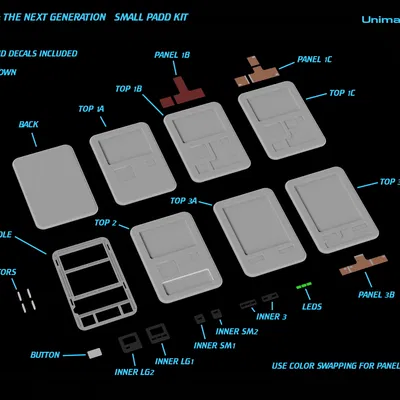 Star Trek TNG PADD Nhỏ Biến Thể