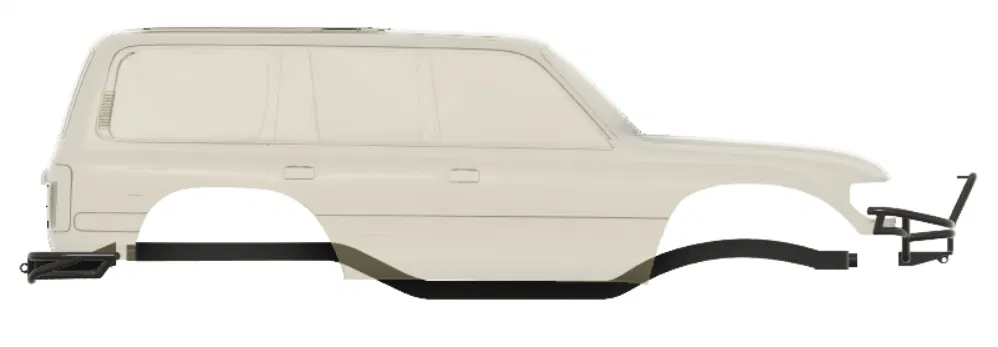 Cản Trước Ống 1/10 Cho LC80 - Image 4