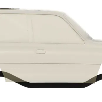 Cản Trước Ống 1/10 Cho LC80