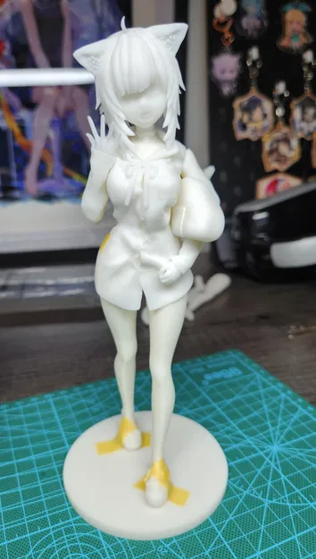 Mô hình in 3D Nekomata Okayu (猫又おかゆ) (Trang phục thứ 4) - Image 2